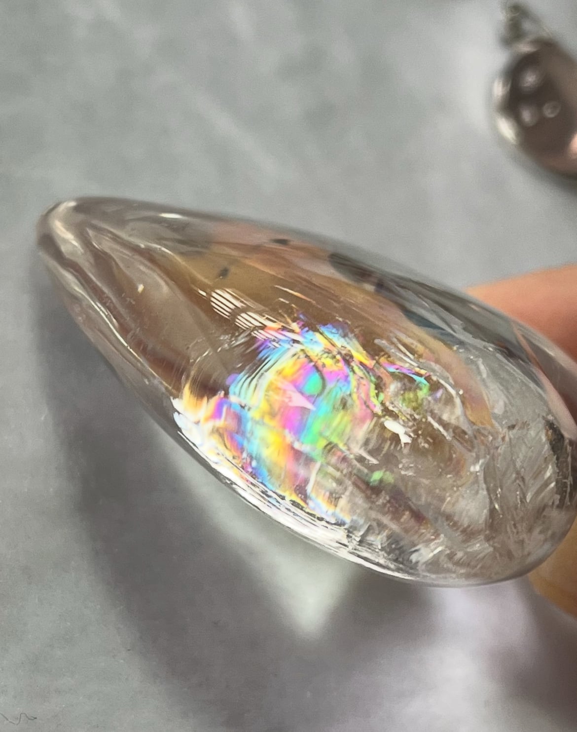 ハート型の水晶（虹入り） | PAY ID