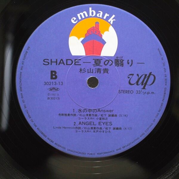 杉山清貴 / Shade [30213-13] - 画像4