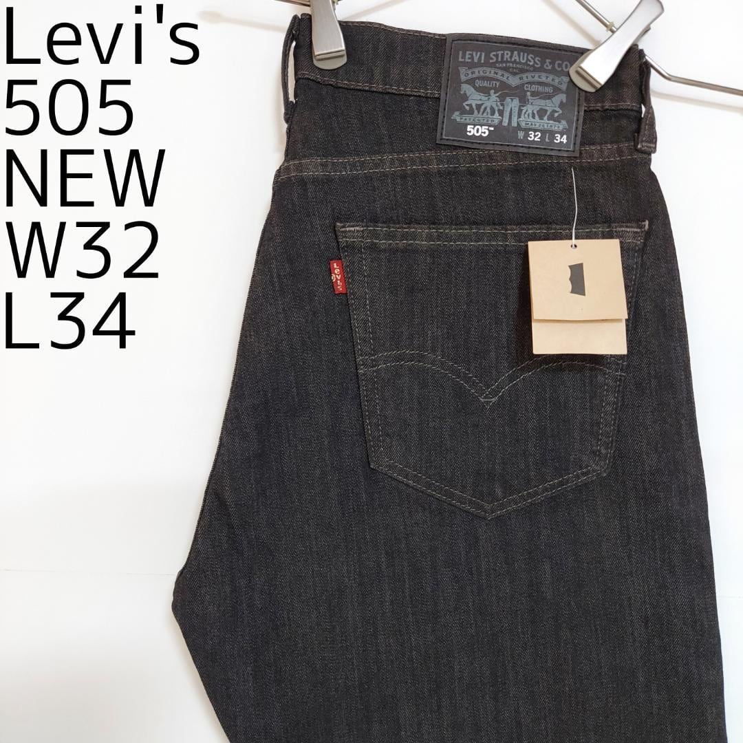 Levi's リーバイス 505 ブラックデニム w32