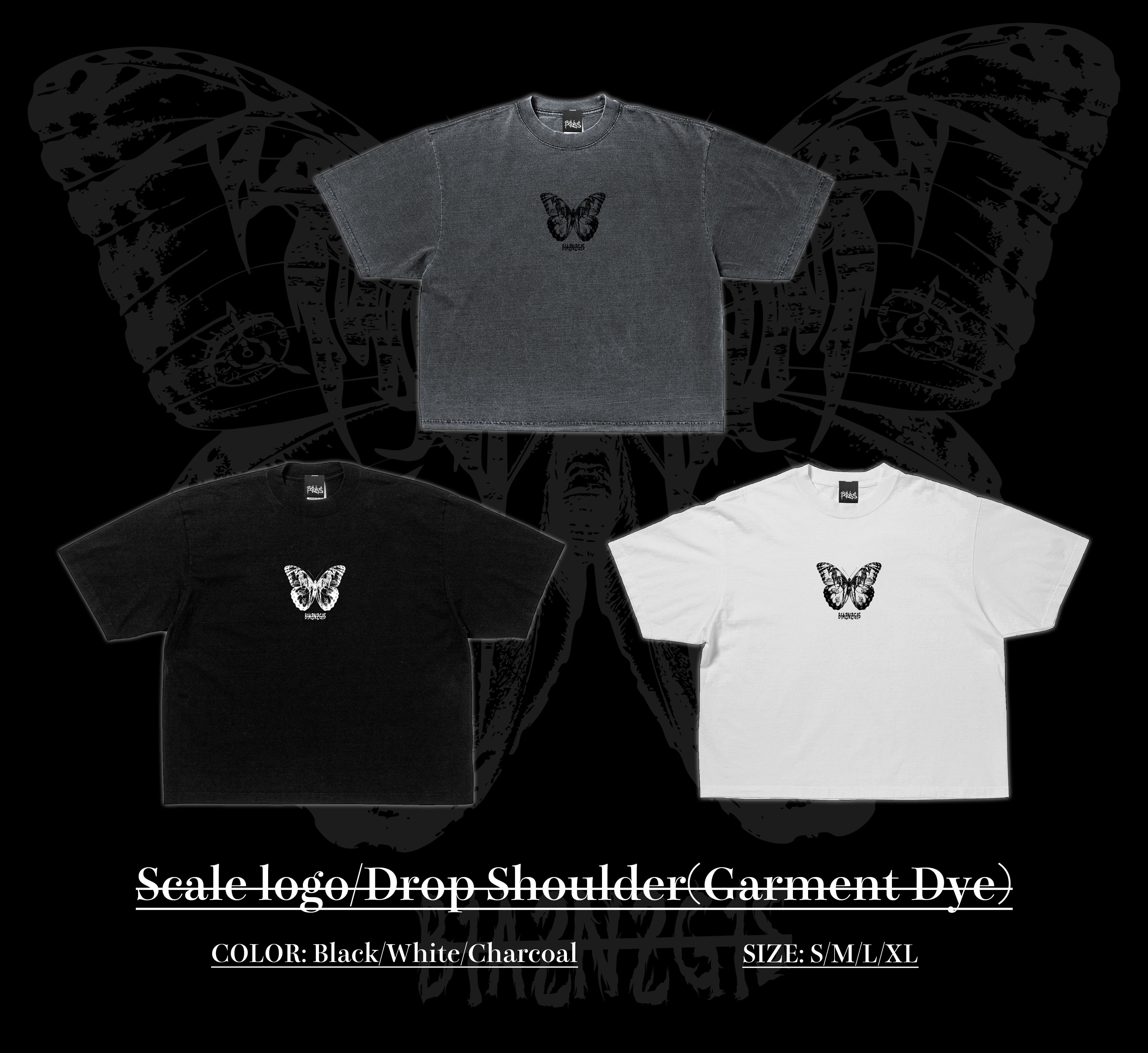 Scale/ドロップショルダー(ガーメントダイ加工)