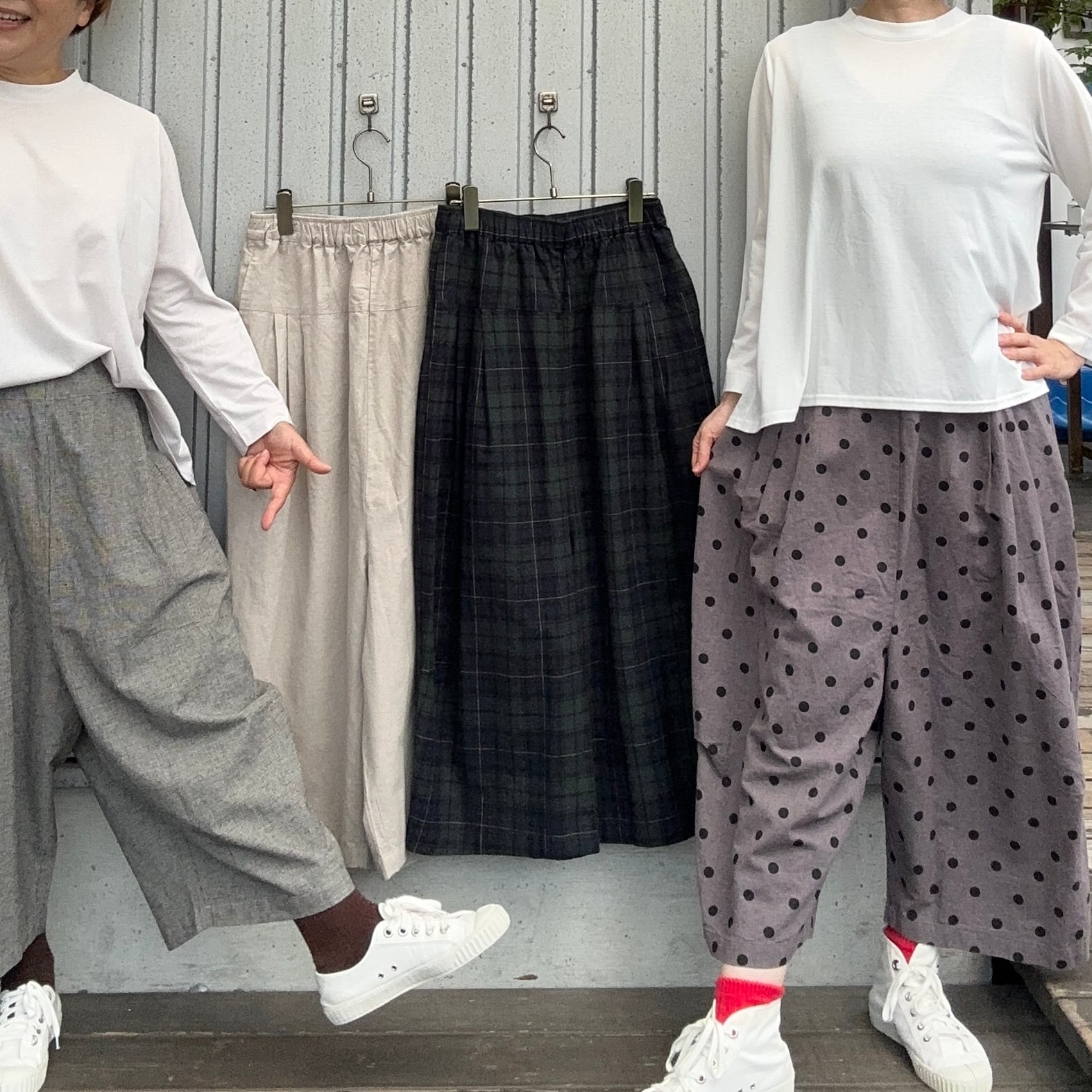 ★激レア★　サンウルブズ　支給品　プラクティスパンツ 無地・ドット・千鳥・ブラックウォッチのサルエルパンツ