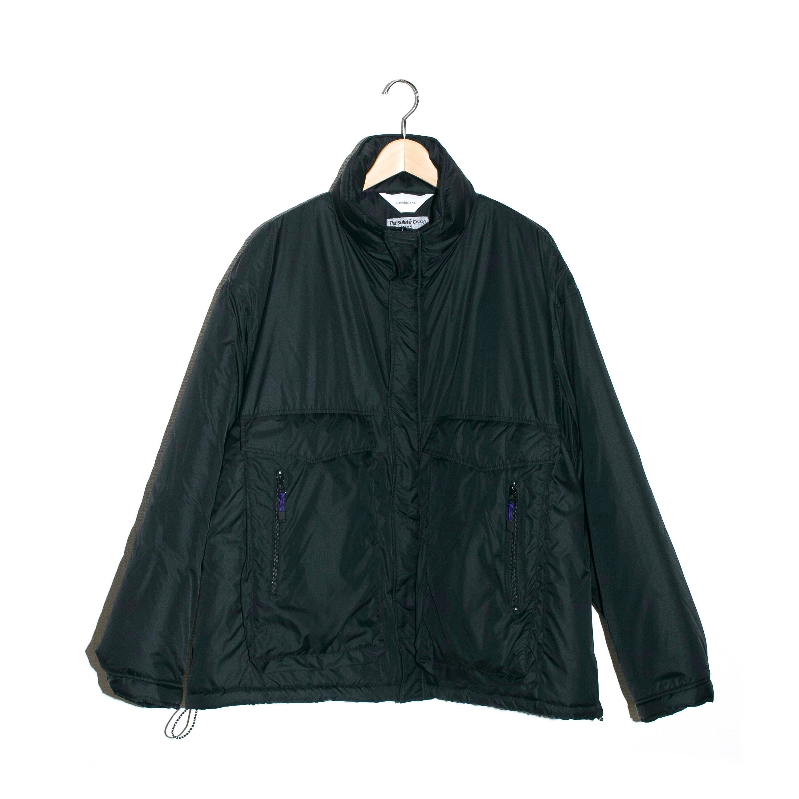 【wonderland】 Light jacket (BLK) / ワンダーランド 中綿ジャケット