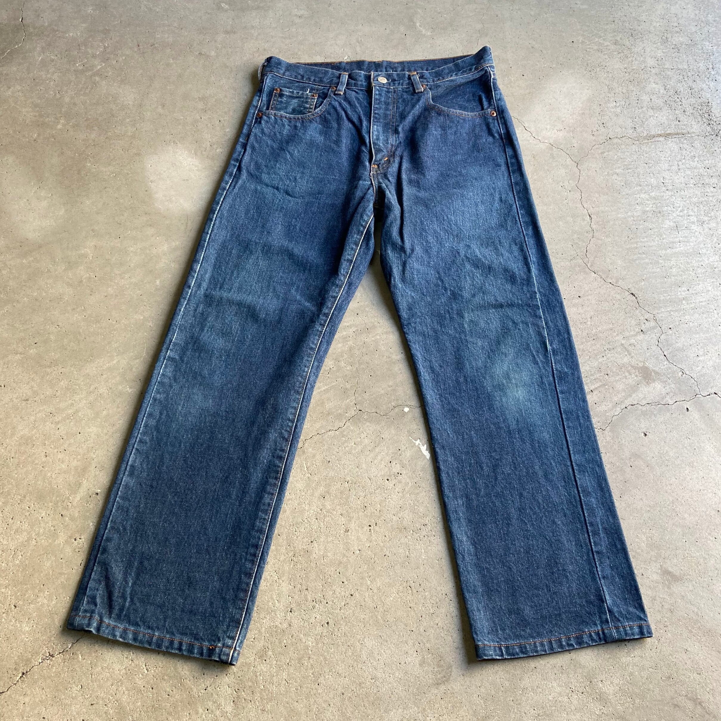 Levi’s 502XX リーバイス ビッグE 赤耳 60年代 復刻 TALONジップ デニムパンツ メンズW33 古着 ジーンズ  ストレート【デニムパンツ】 | cave 古着屋【公式】古着通販サイト