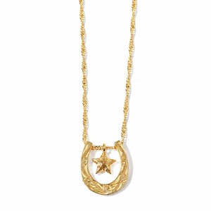 Guiding Star Horseshoe Necklace（ゴールド）