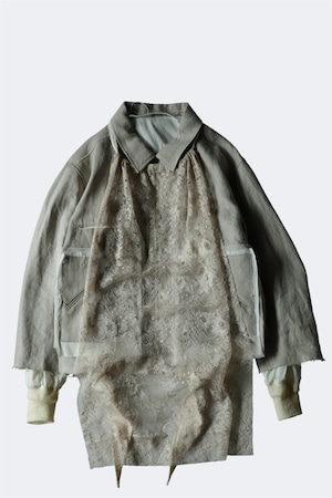 Midorikawa 【ZIP BLOUSON -IVORY-】