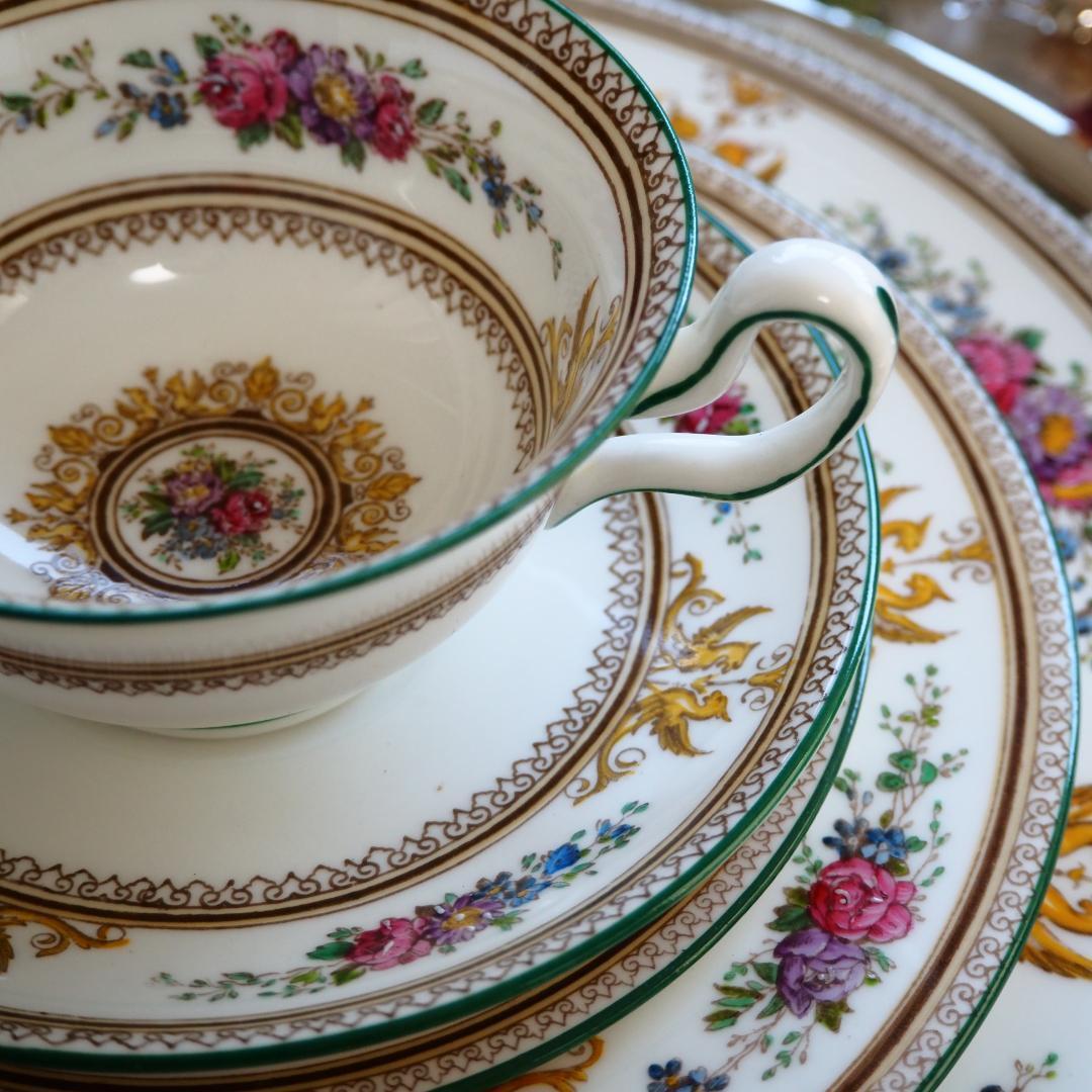 ミントン ワイルドムーア トリオ 1客 4月の風 【公式通販】