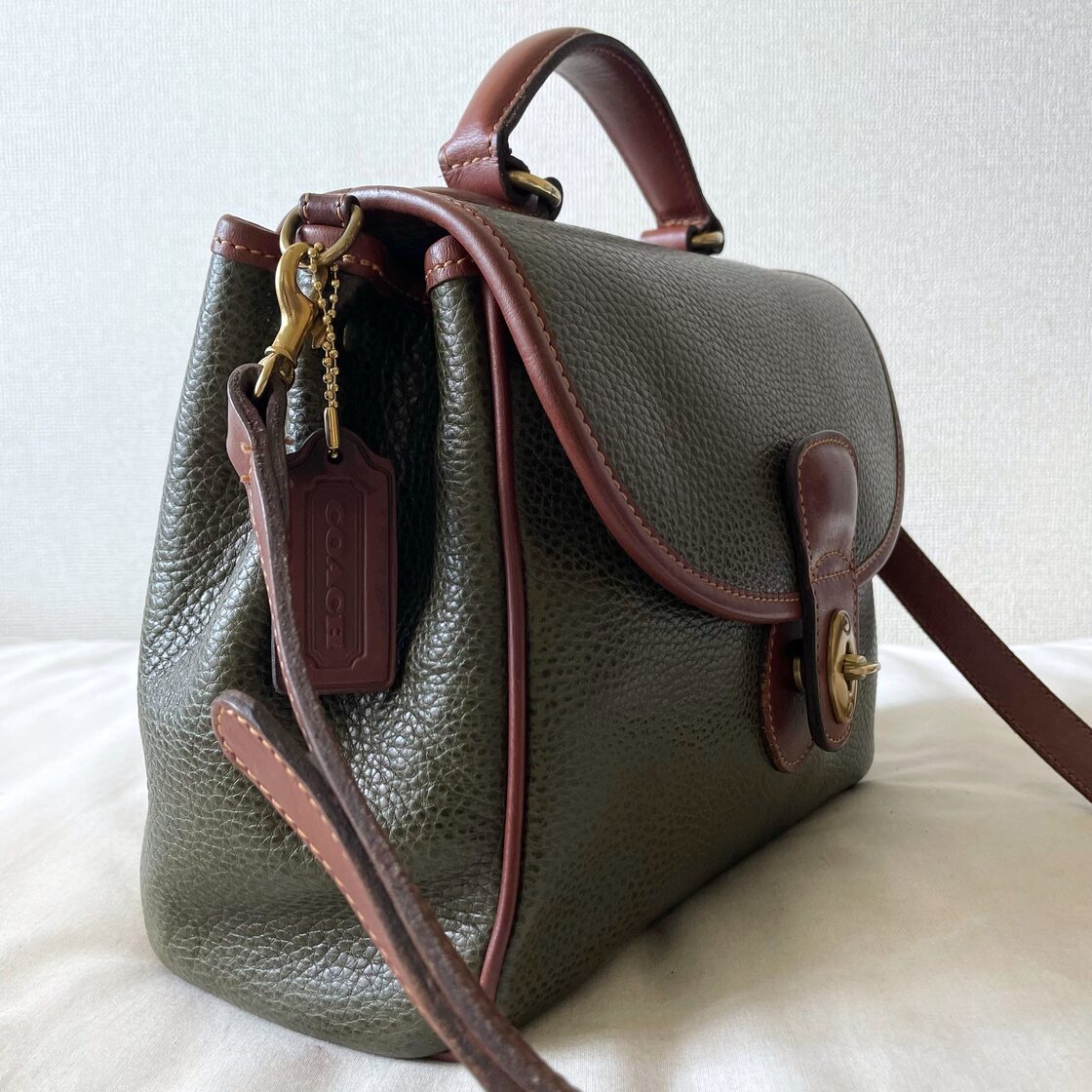 VERY RARE VINTAGE COACH (OLD COACH オールドコーチ) THE SHERIDAN  