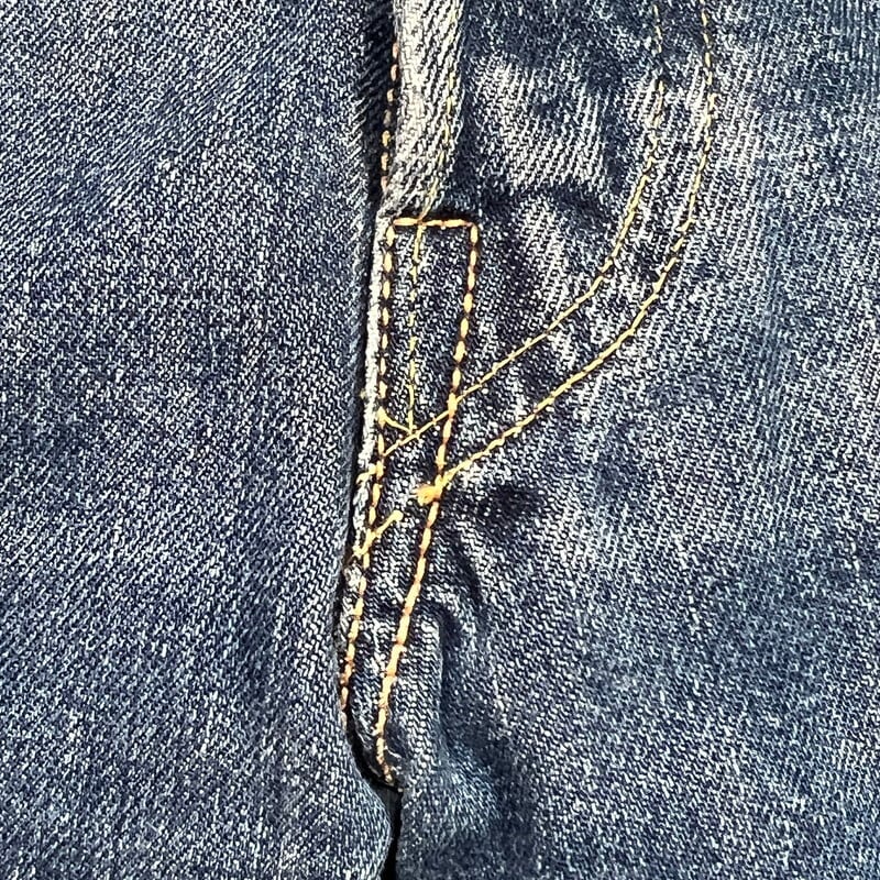 50's LEVI'S 501XX リーバイス デニム 紙パッチ ギャラ有り ドット刻印