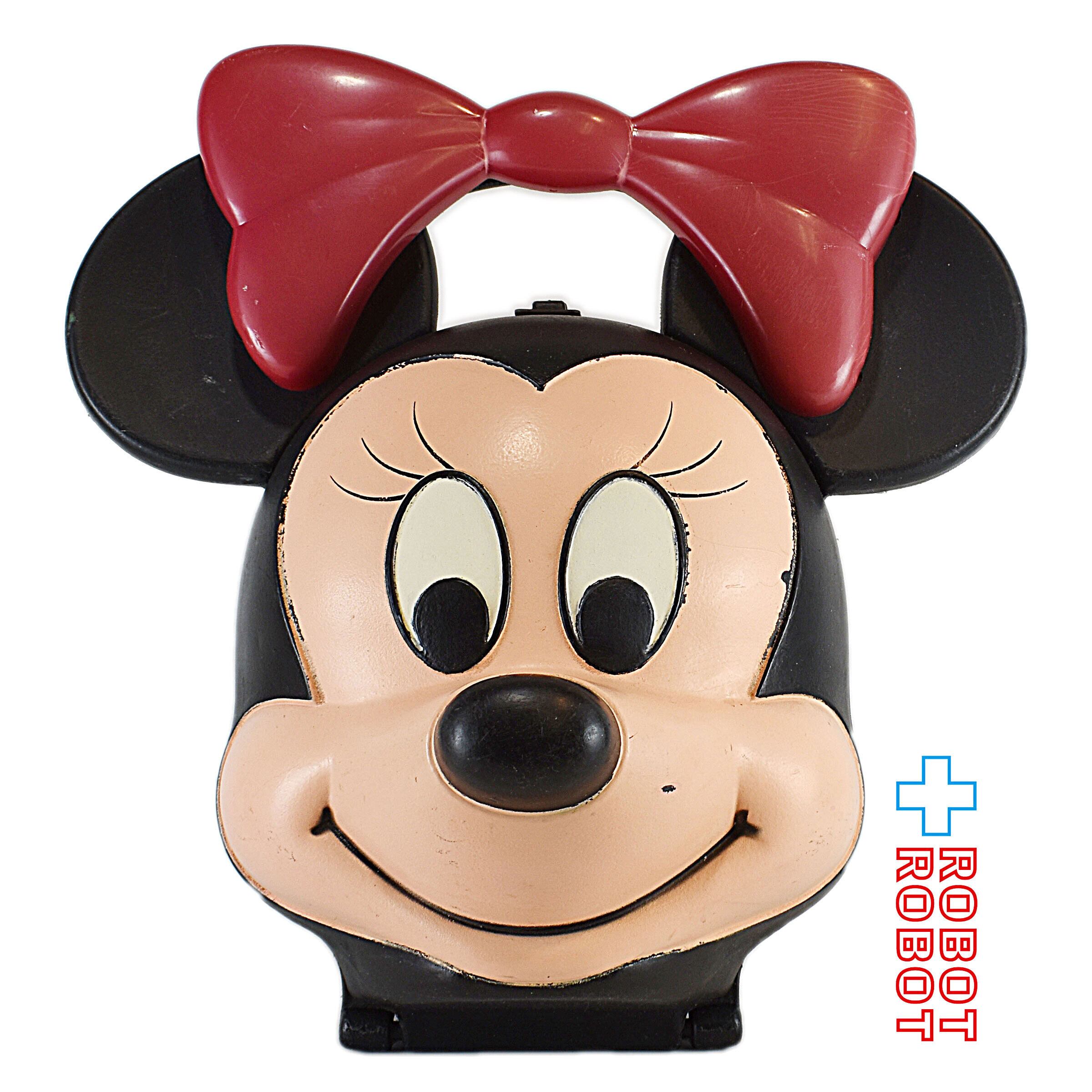 ディズニー ミニーマウス ランチキット 顔のカタチのランチボックス