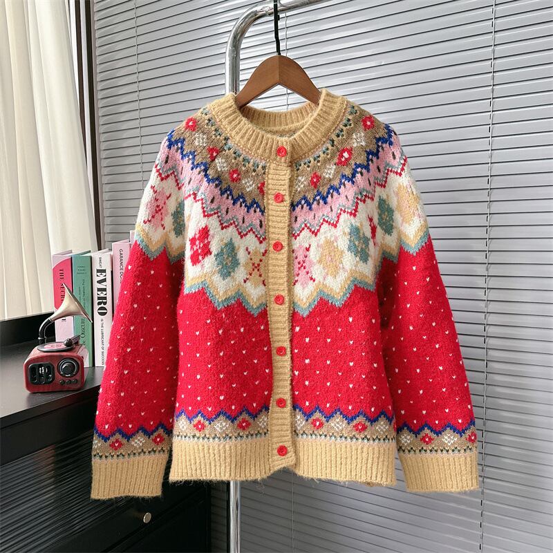 【outer】ニットカーデ M28891