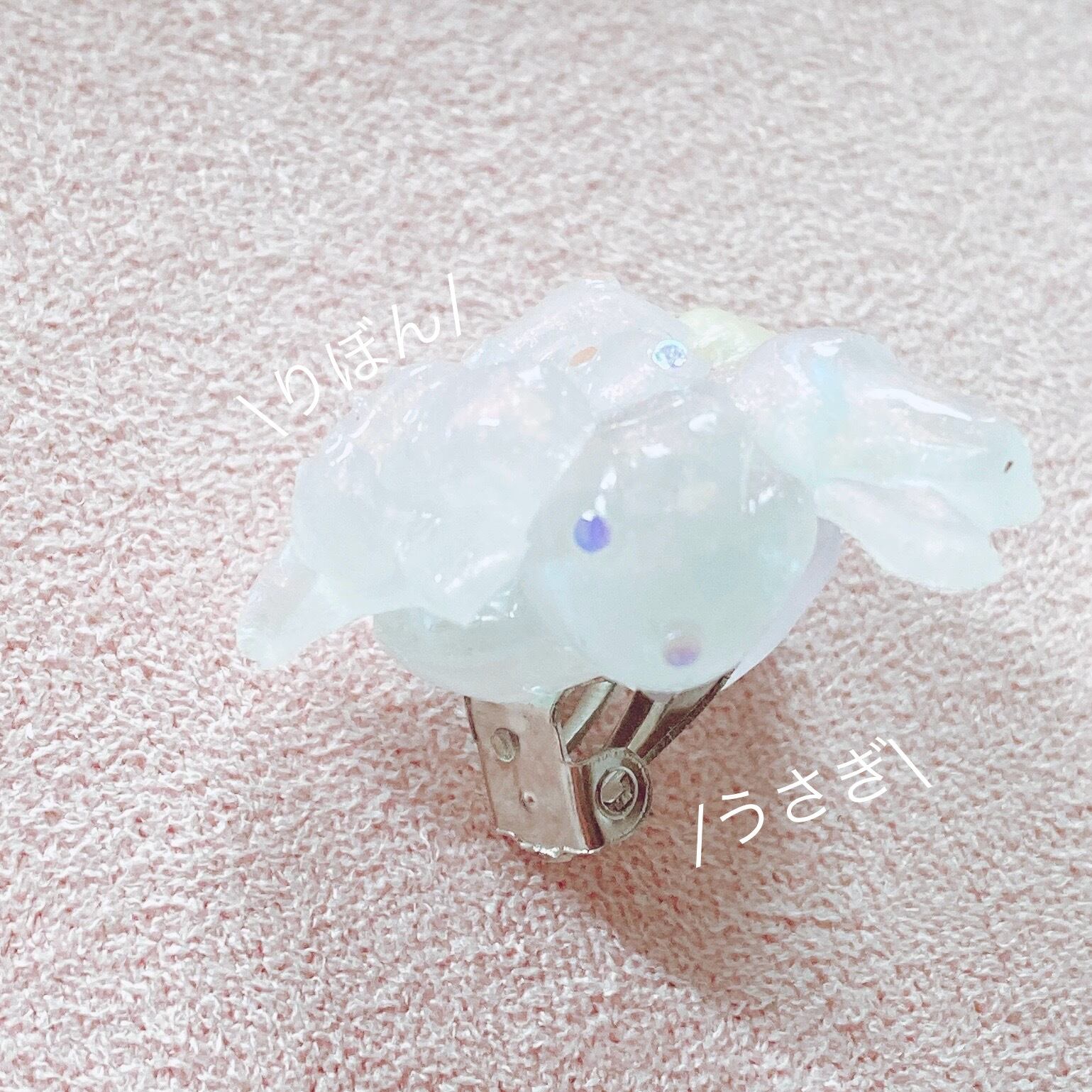 Ribbon Ribbon Rabbit イヤリング