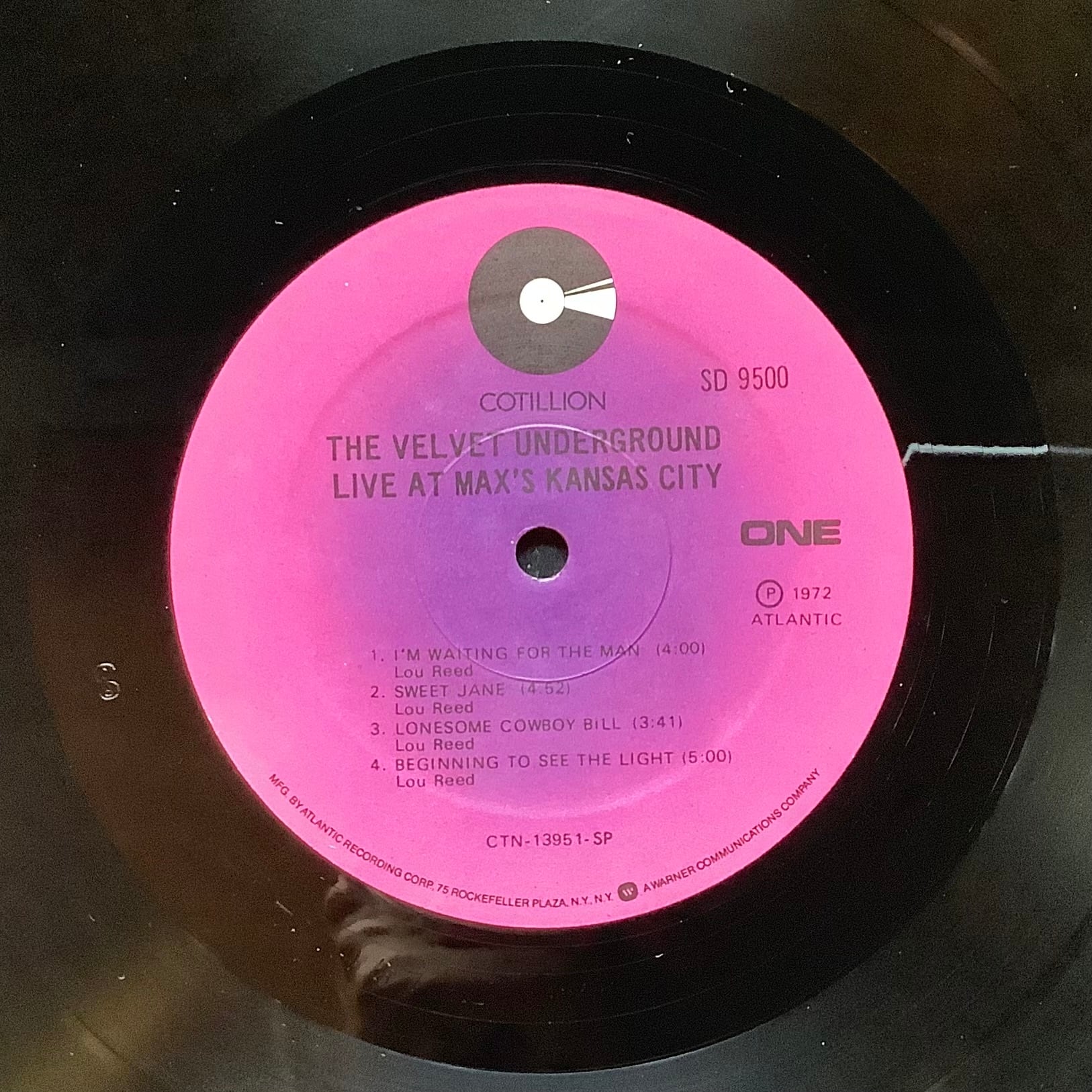 THE VELVET UNDERGROUND / LIVE AT MAX'S KANSAS CITY | Plastic Soul