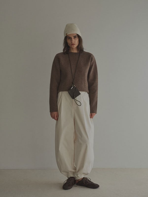 ETRE TOKYO レザーコードカラビナスクエアパース | FLICKA ASHIYA