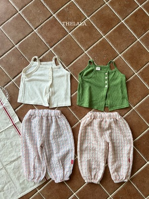 [THELALA] Green Sleeveless / [더랄라] 초록이나시