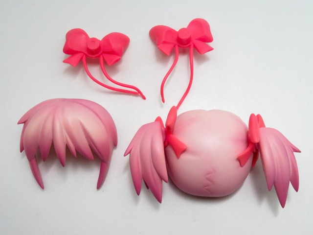 ※1【SALE】（Ａ−ランク）【174】 鹿目まどか 髪パーツ ピッグテール　ねんどろいど