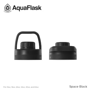 AquaFlask New Sports Lid（ニュースポーツリッド）Space Black ｜ 直飲み 交換用キャップ