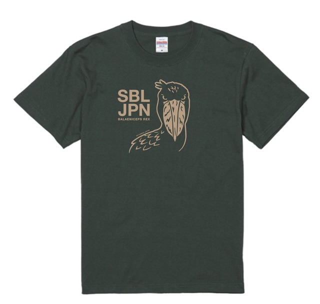 ハシビロコウ　SBL JPNTシャツ