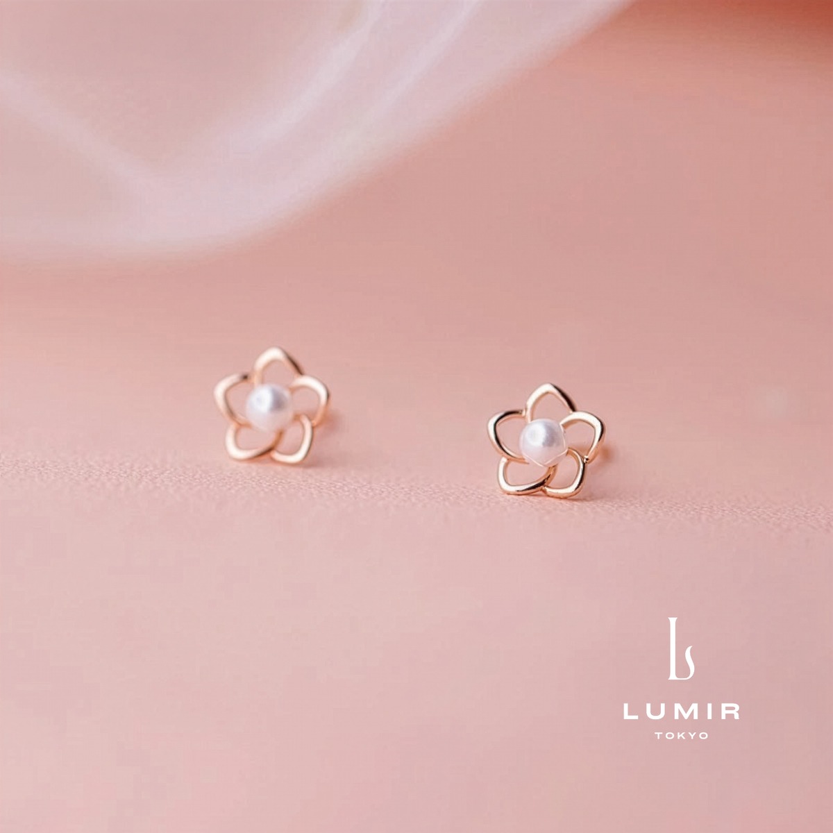 数量限定】パールブロッサムピアス | Lumir（ルミール）| 金属 