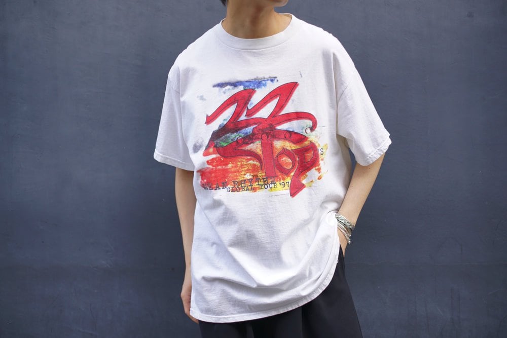 ZZ Top] Vintage Tour T-shirts [MEAN PHYTHM GLOBAL Tour 1997s] Vintage T- Shirts | beruf