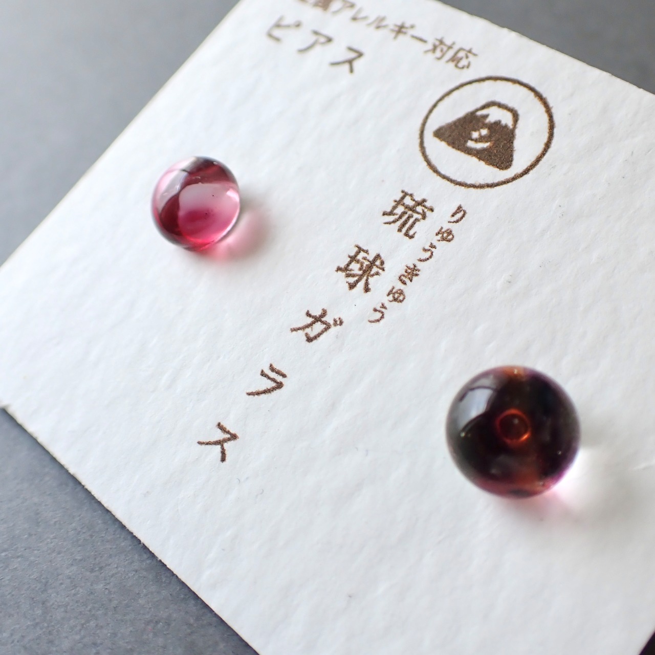 ピアス / 琉球ガラス
