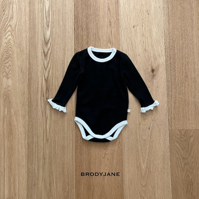 【取寄】brodyjane|coco frill bodysuit|ココフリルボディスーツ|S-M|baby|26 autumn