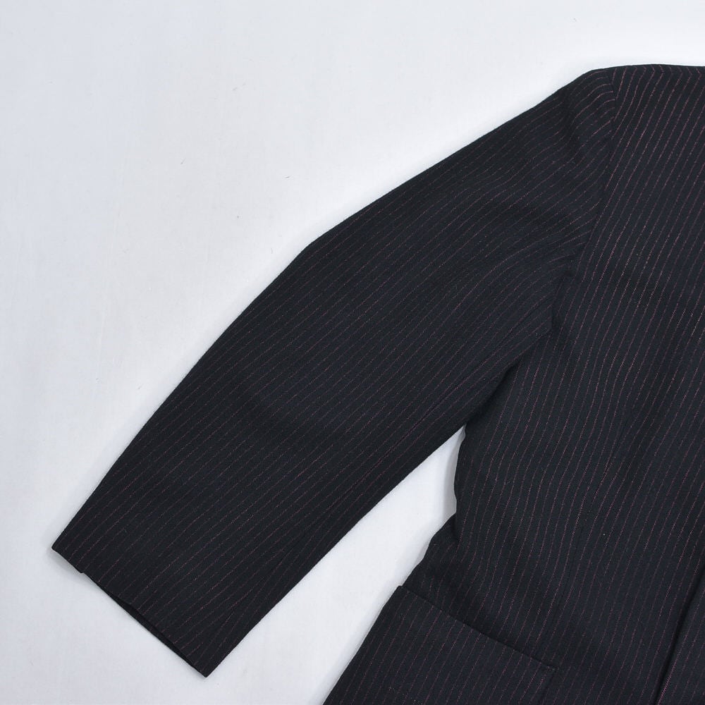 Vintage 金ボタン ワンポイント刺繍 シングル テーラードジャケット