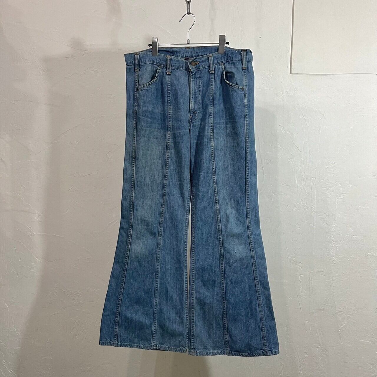 70s(1975) Levis Flare Denim Pants USA製