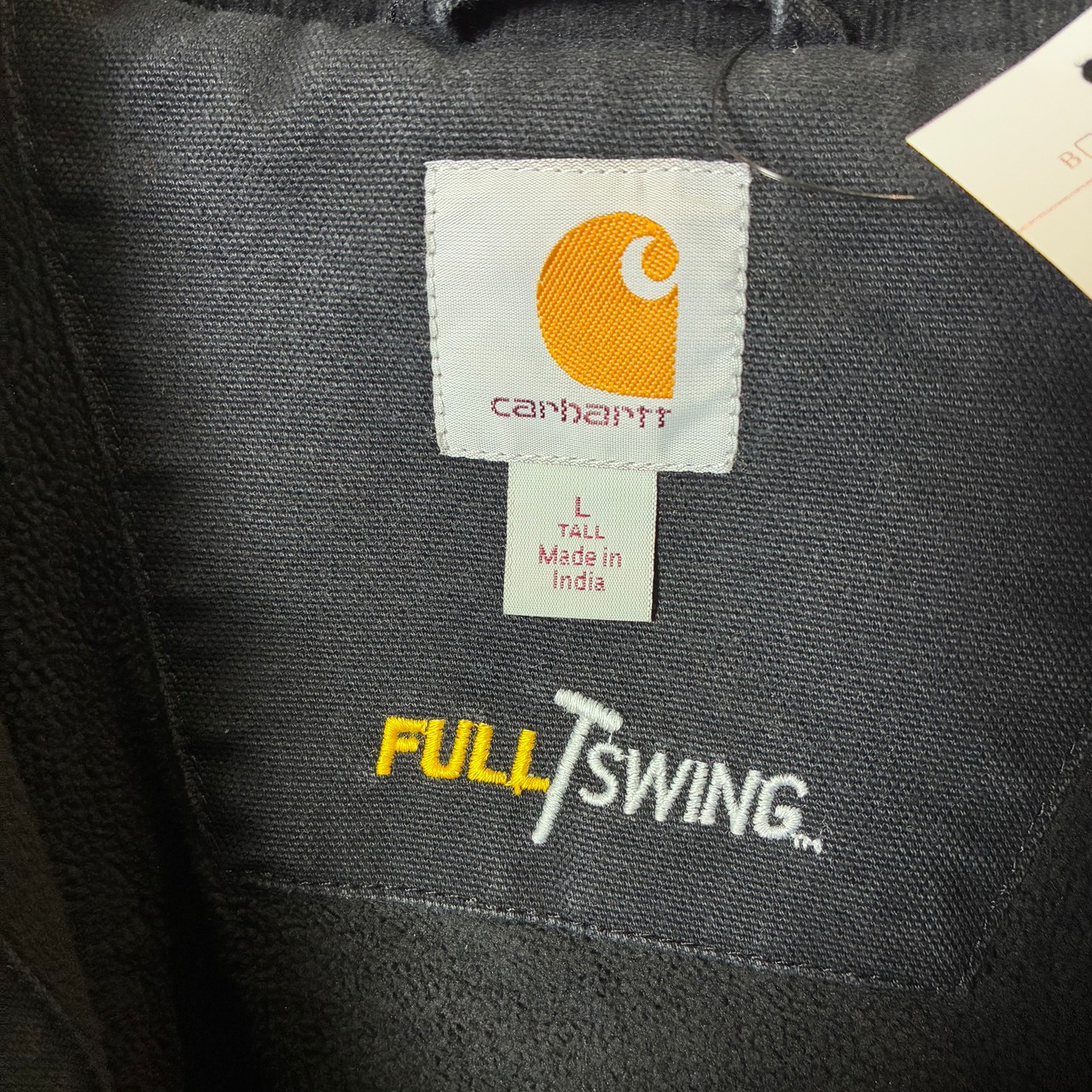 Carhartt FULL SWING ARM STRONG JACKET 黒　 ダックジャケット　カーハート　フルスイング