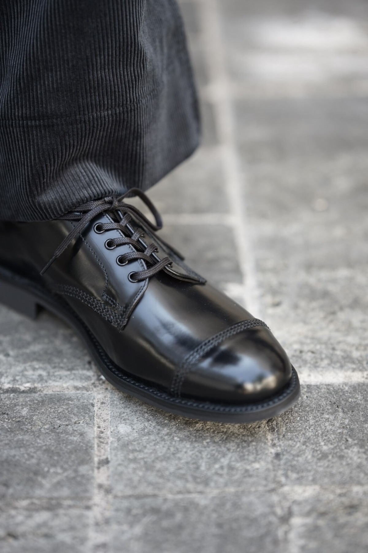 SANDERS(サンダース) / Military Derby Shoe #1128B -BLACK- | Signs 