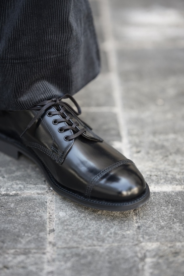 SANDERS(サンダース) / Military Derby Shoe #1128B -BLACK-