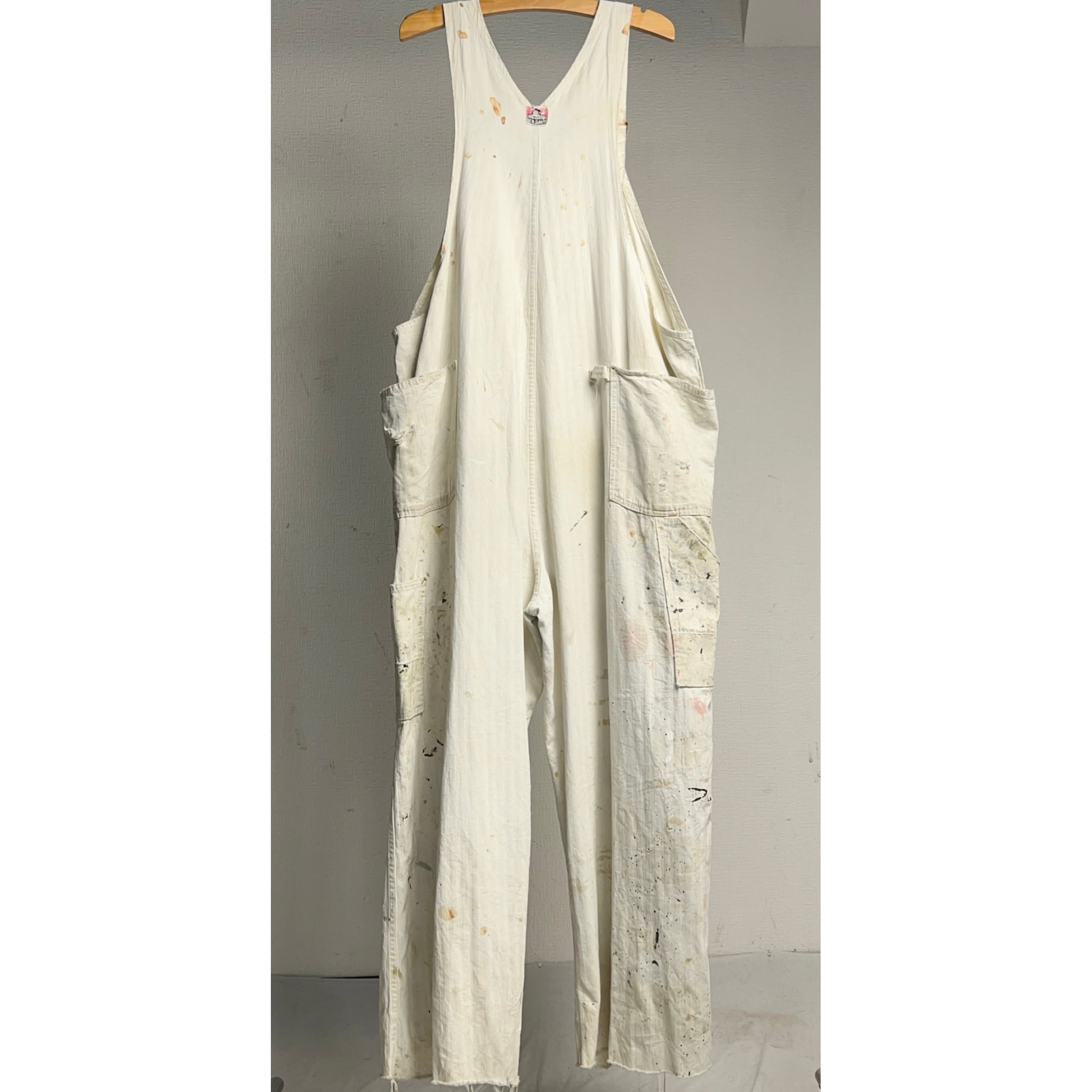 1950's BEN DAVIS HBT WHITE OVERALL 