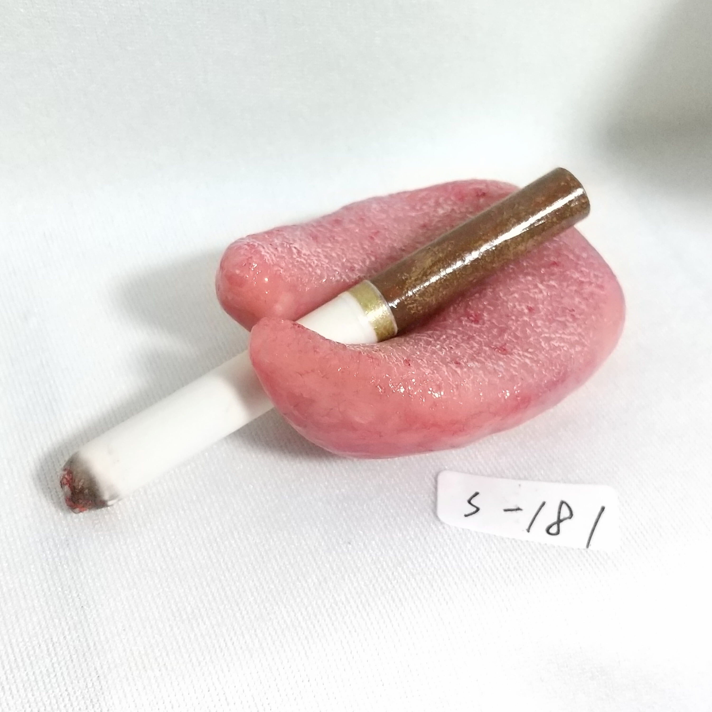 S-181)タバコを挟めるスプリットタンの模型 | www.esn-ub.org
