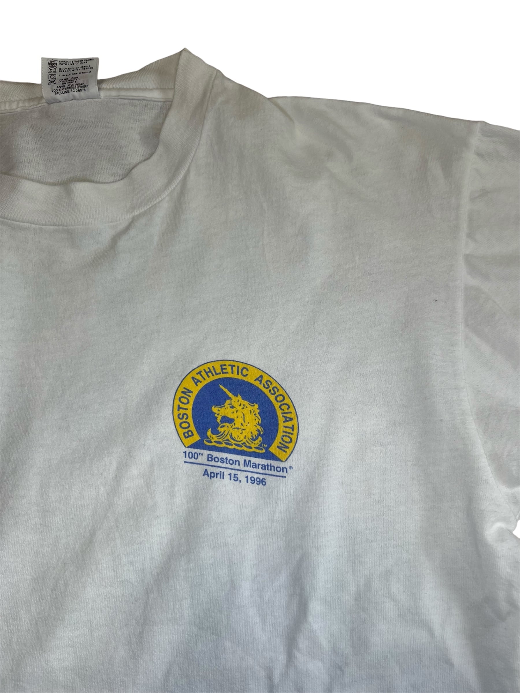 90s ボストンマラソン大会 Tシャツ Mサイズ シングルステッチ