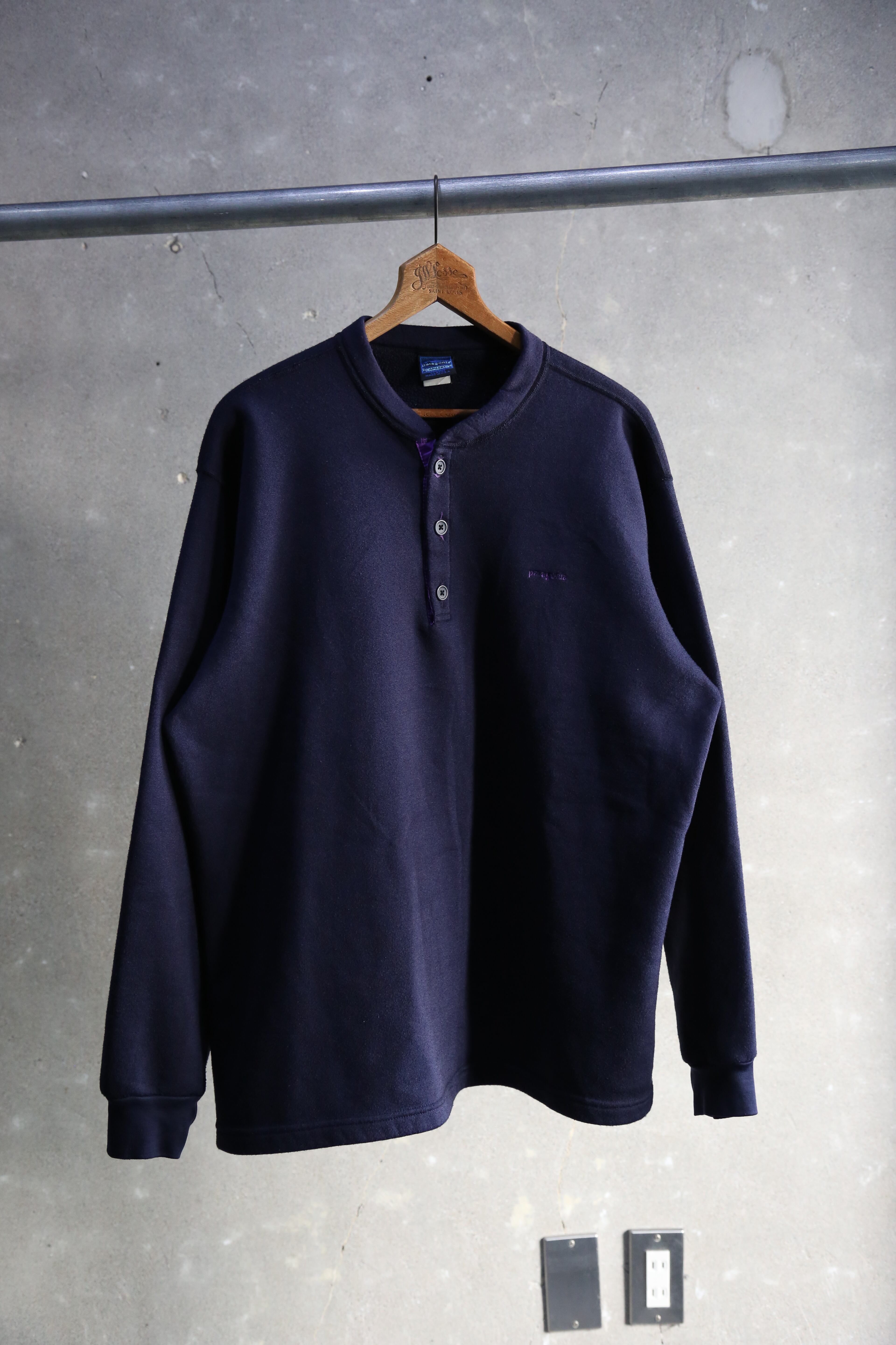 90s【Patagonia】Capilene Henry Neck Fleece Cut-Sewn USA製 | the
