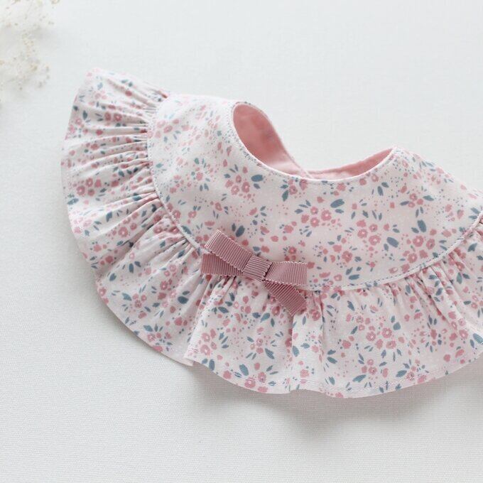 フリルスタイピンク 花柄 チャーミング | baby's breath