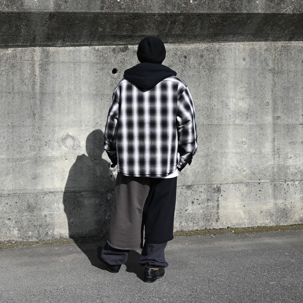 Leh / Hoodie Layered Shirts コーディネート