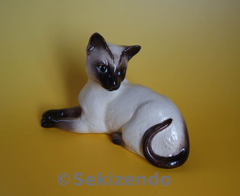 BESWICK ENGLAND ベズウィック イングランド シャム猫 猫 置物 ネコ