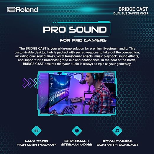 ローランド Roland BRIDGE CAST/ゲーミングDACアンプ/オーディオ