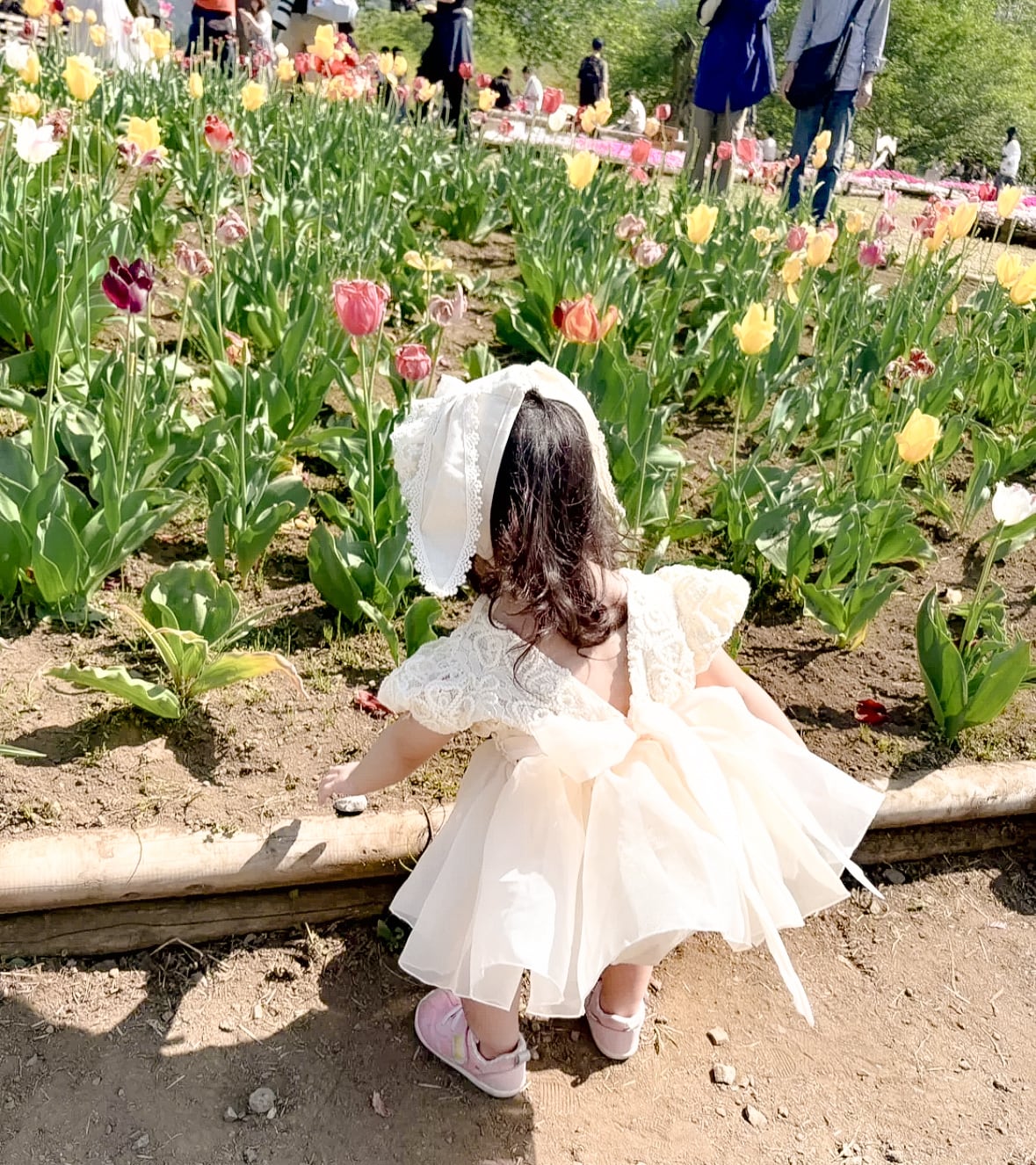 即納】Shinny fleurs suit and dress チュールロンパース/ チュール