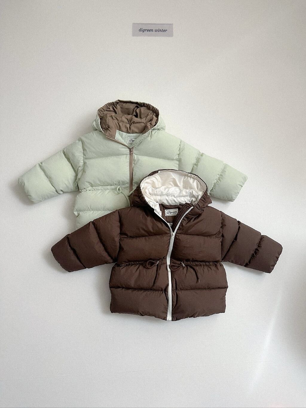 paul color matching padding【digreen】※11月下旬〜12月上旬発送予定