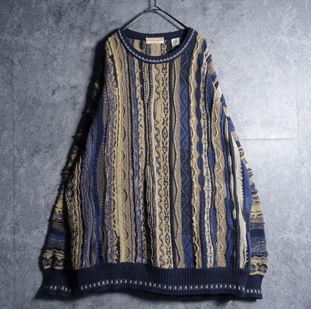 EURO Multicolor 3D Pattern Design Knit