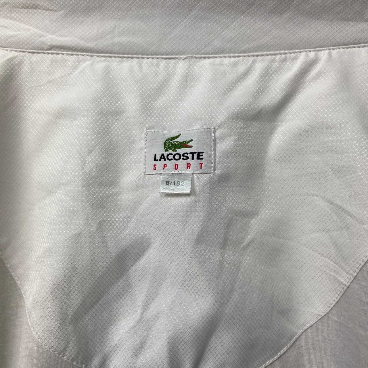 LACOSTE SPORT ラコステ ポリエステル ウィンドブレーカー トラック 