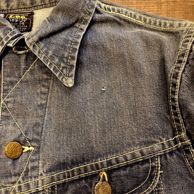 USED LEE USA製 デニムジャケット 14Y | Churchill kids wear USED LEE USA製 デニムジャケット 14Y | Churchill kids wear
