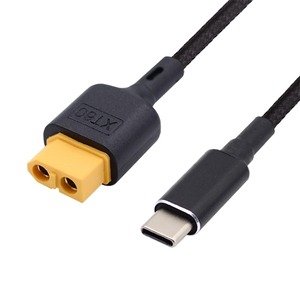 【在庫処分】USB-C 充電ケーブル SC100 プロトコル XT60 - Type-C 高速充電ケーブル RC Lipo バッテリー クアッドコプター マルチコプター エアロモデリング 50cm