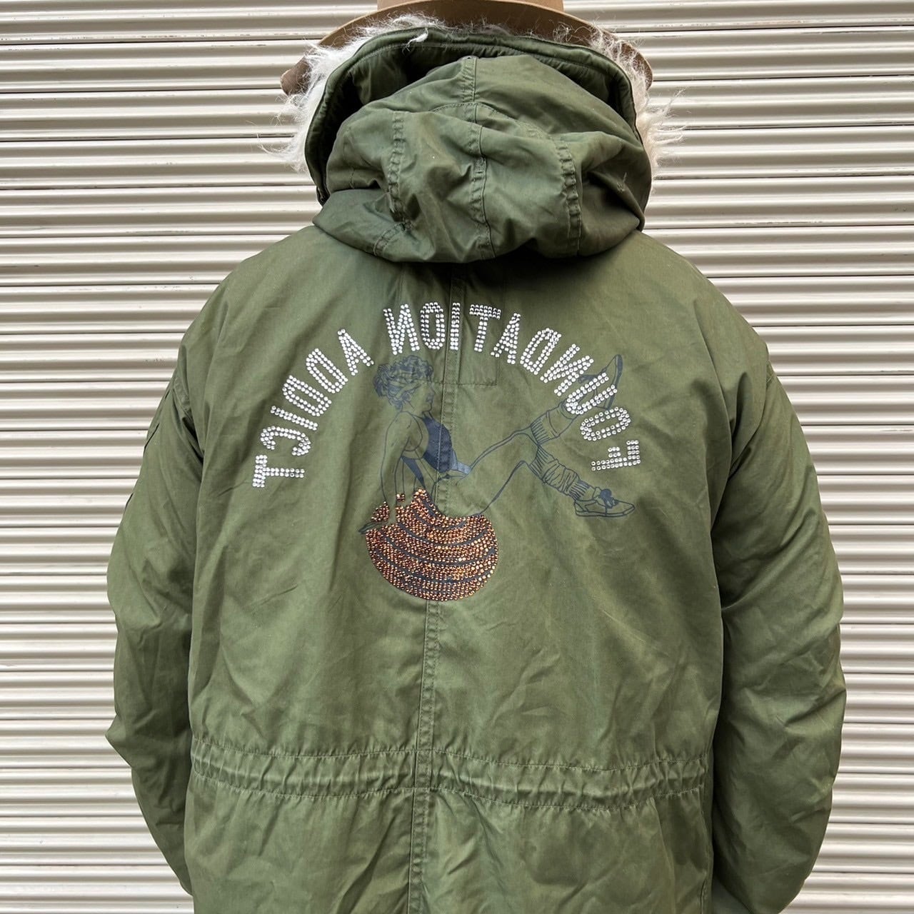 Sサイズ 70s 完品 米軍 実物 US ARMY M-65 フィッシュテール 