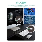 YFFSFDC 工業用綿棒 静電気防止綿棒 スポンジ綿棒 スポンジスティック 隙間ブラシ 先端洗浄 優れた汚染除去能力 実験用綿棒 プリンター レンズ カメラ用 (50個入り)