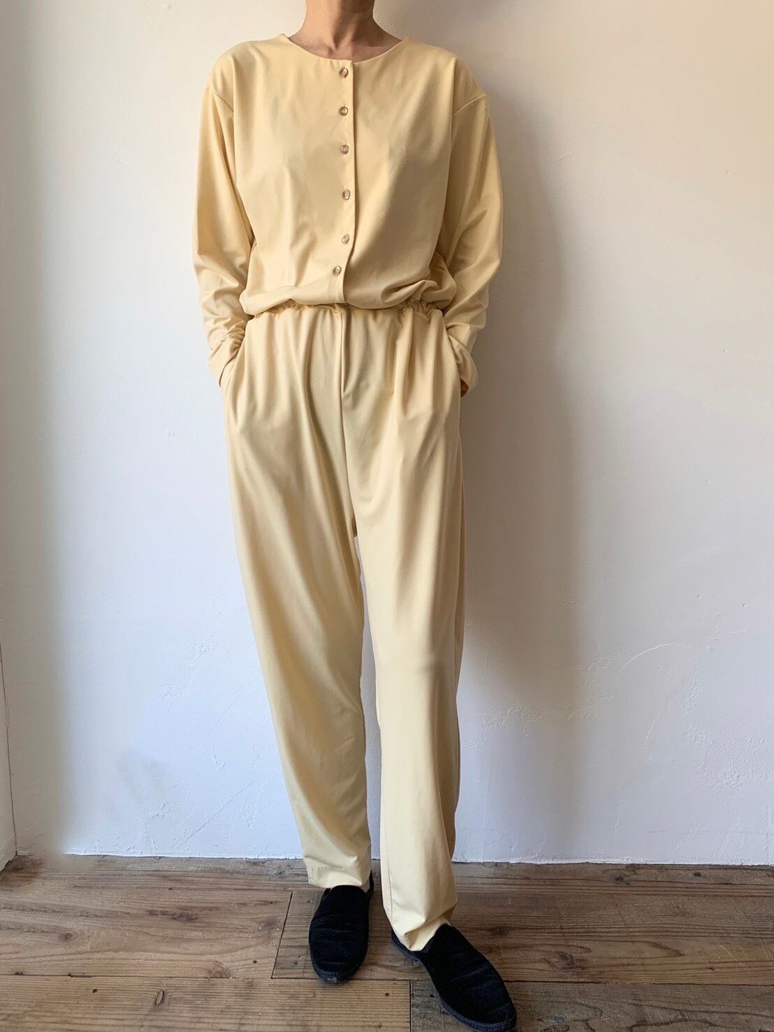 [新品タグあり] papier Jump suit/yellow Jump suit/yellow | papier.official