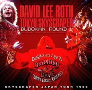 NEW DAVID LEE ROTH TOKYO SKYSCRAPER: BUDOKAN ROUND 1 2CDR Free Shipping Japan Tour