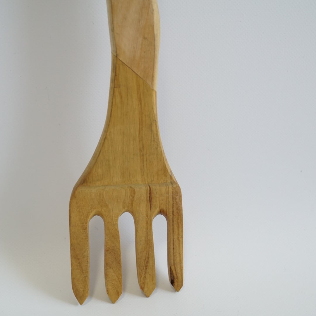 スプーン＆フォークの2人 no.8 / ヴィンテージ | 北欧 | デンマーク