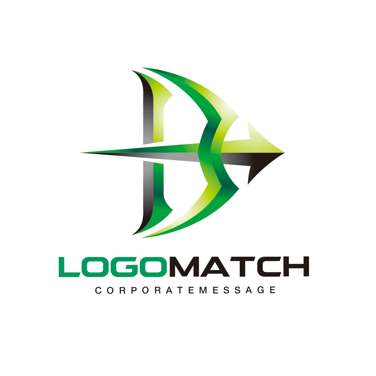 目標を定めた矢Bのロゴ